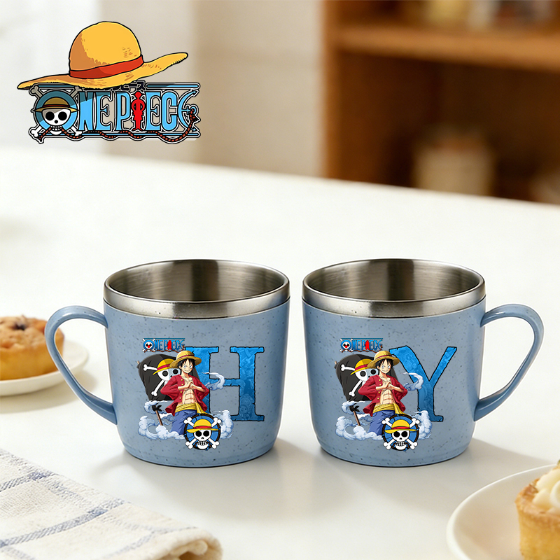 Anime One Piece Merchandise - One Piece Water Cup Boy Girl