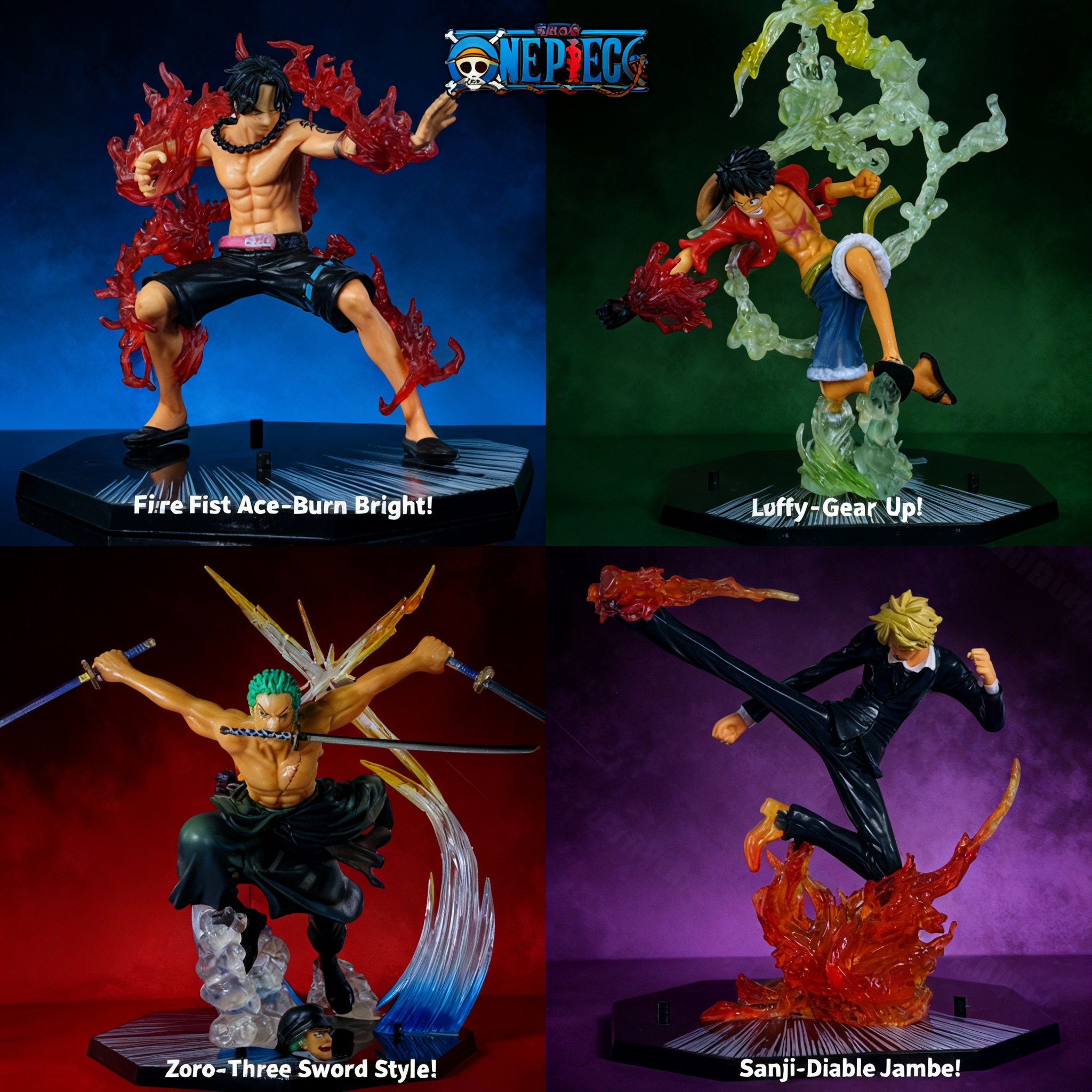 Anime One Piece Merchandise - One Piece Anime Luffy Ace Sanji