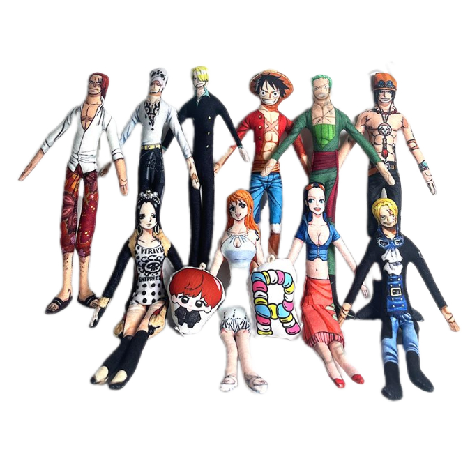 Anime One Piece Merchandise - Customized 28cm One Piece Luffy Rat