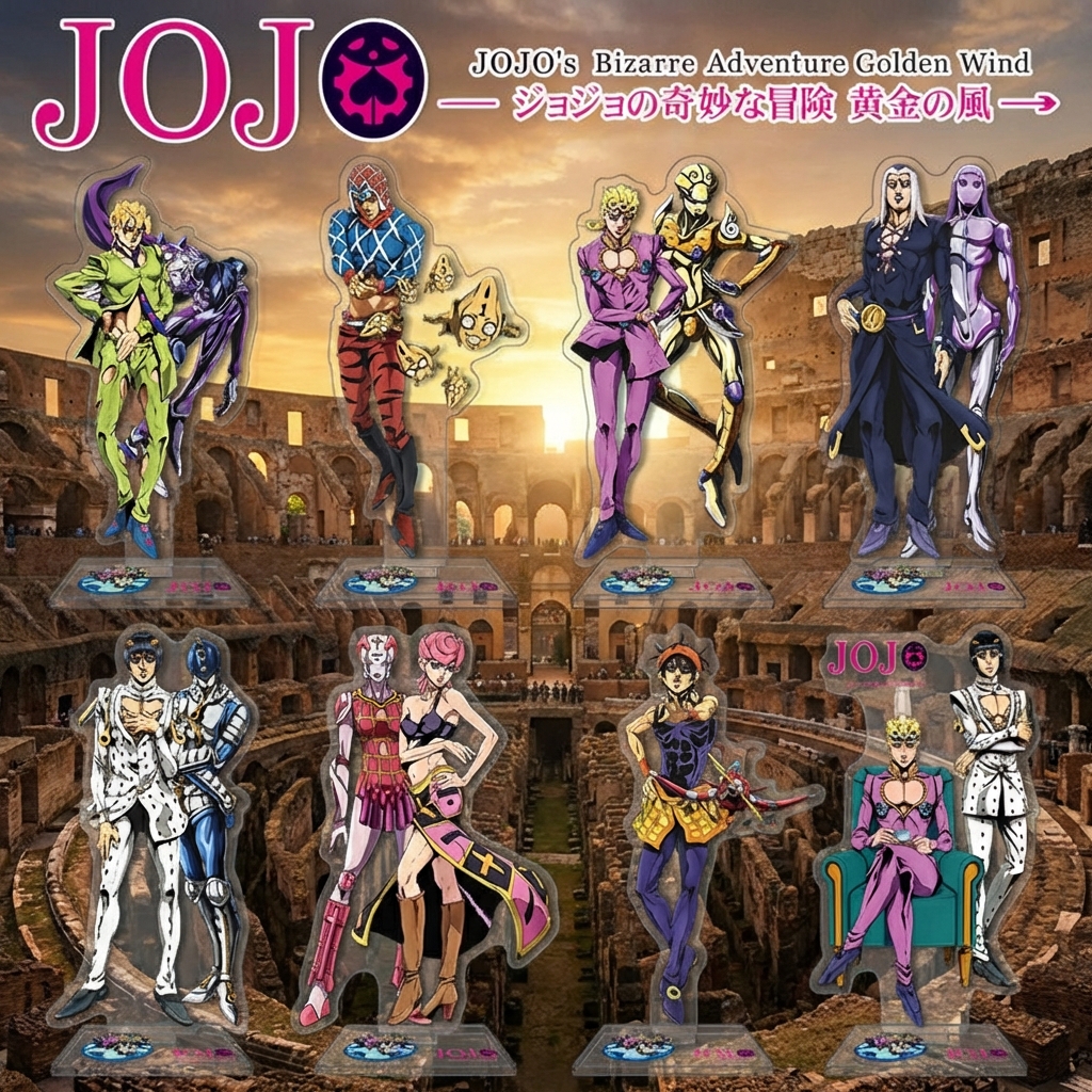 Jojo Anime Merchandise - JOJO Bizarre Adventure Golden Wind Anime