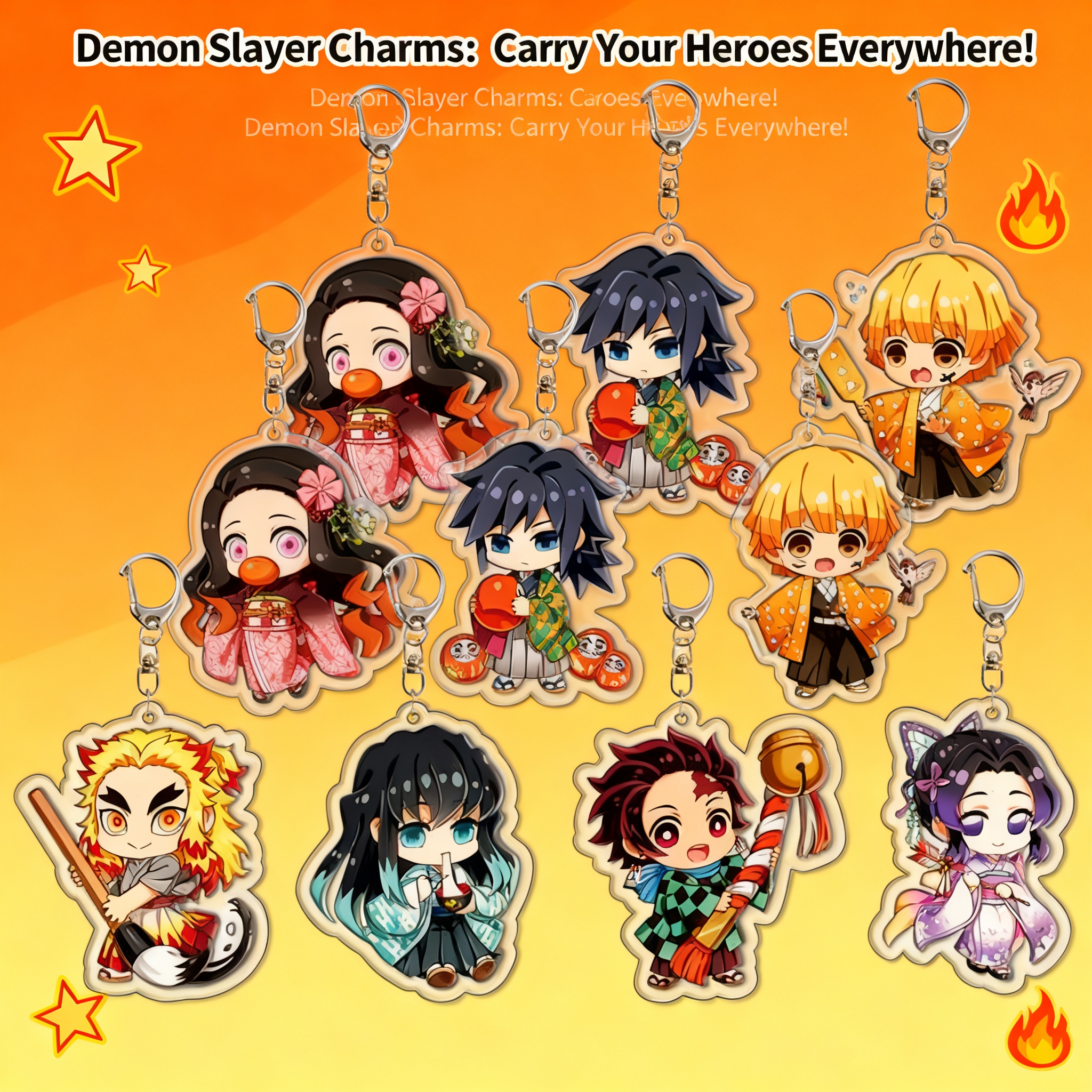 Anime Convention Merchandise - Demon Slayer Kimetsu no Yaiba Tanjiro