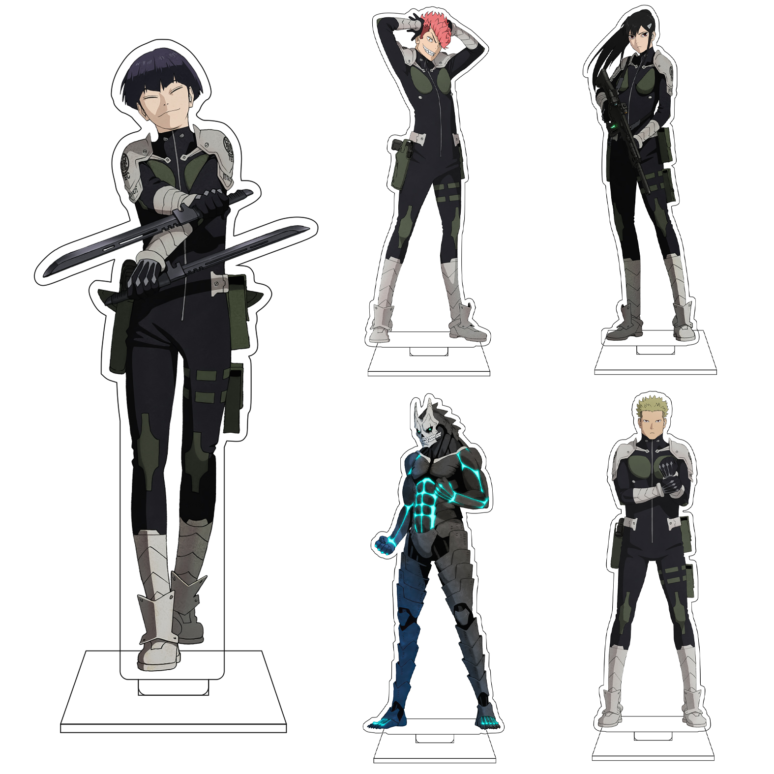 Given Anime Merchandise - 16CM Anime Kaiju No.8 Cosplay Acrylic