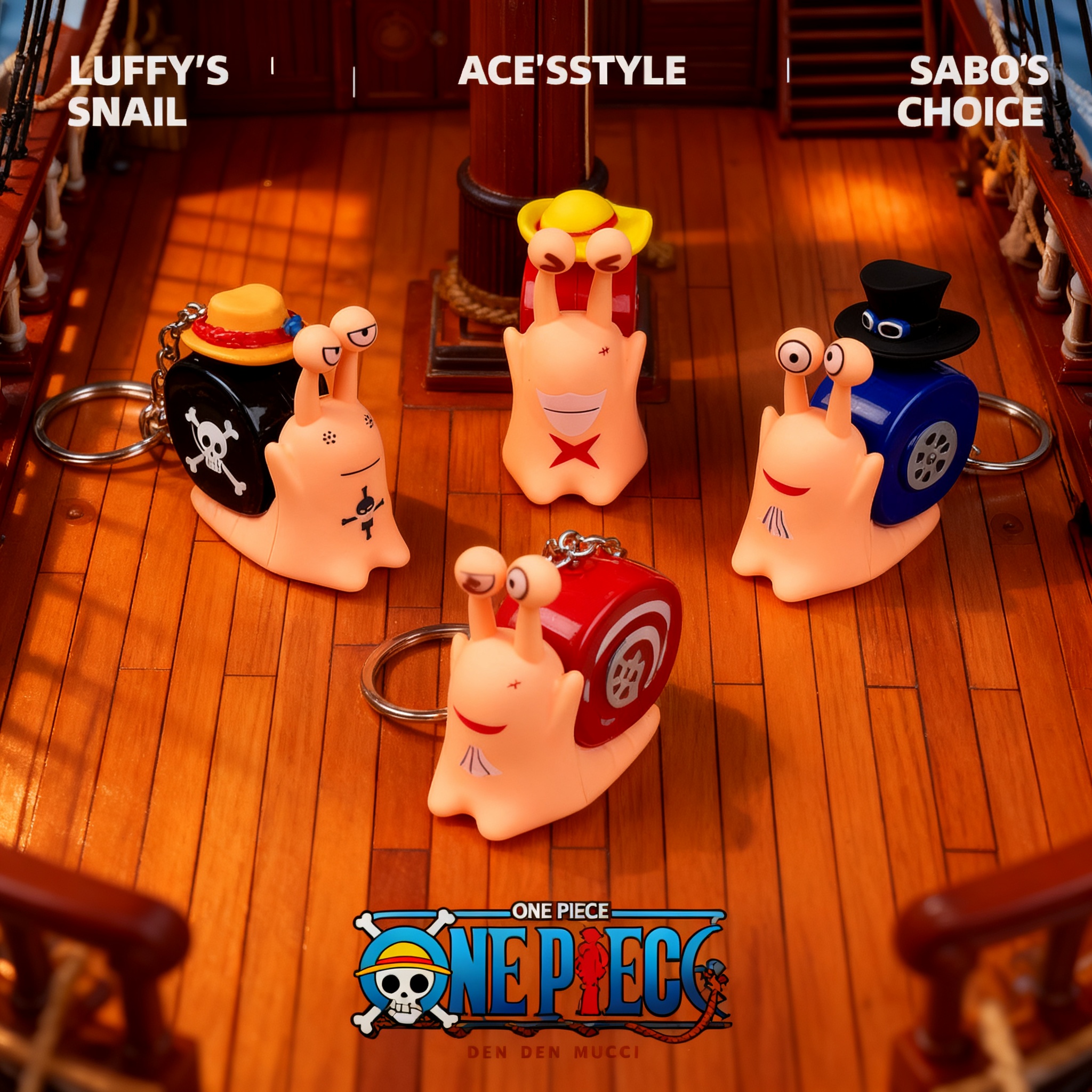 Anime One Piece Den Den Mushi  - Anime One Piece Merchandise avaliação e preço