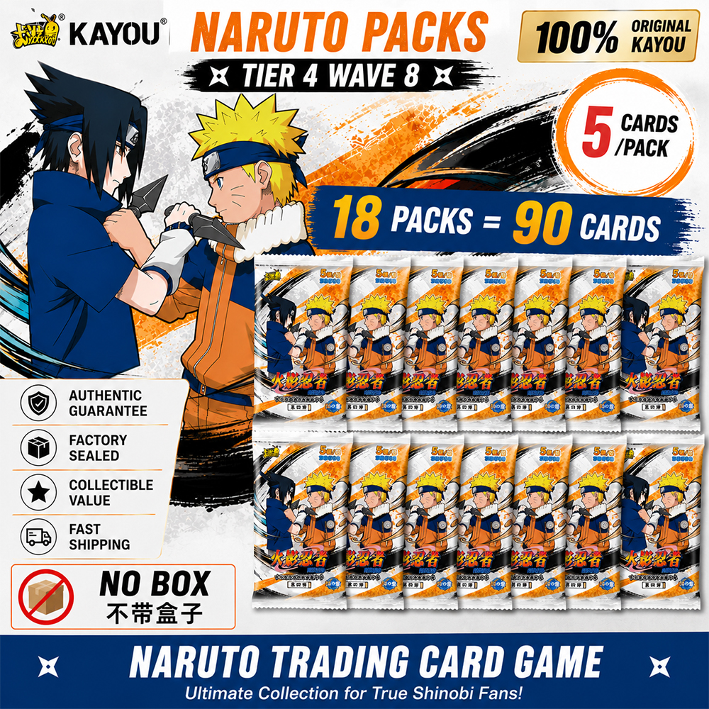 KAYOU Naruto Tier4Wave8 Booste - Rare Anime Merchandise avaliação e preço