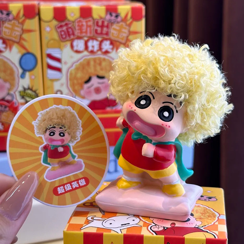 Newbie Attack Afro Crayon Shin - Anime Merchandise Women avaliação e preço