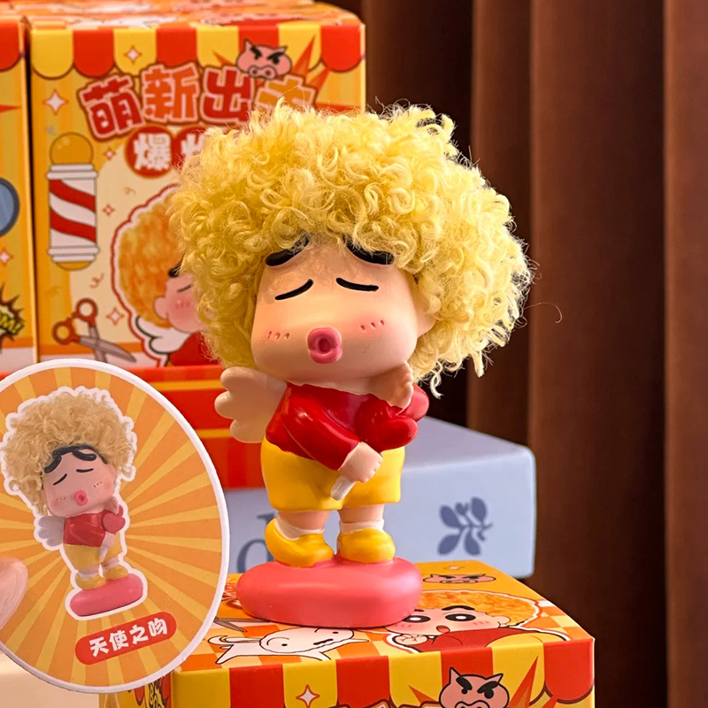 Newbie Attack Afro Crayon Shin - Anime Merchandise Women avaliação e preço