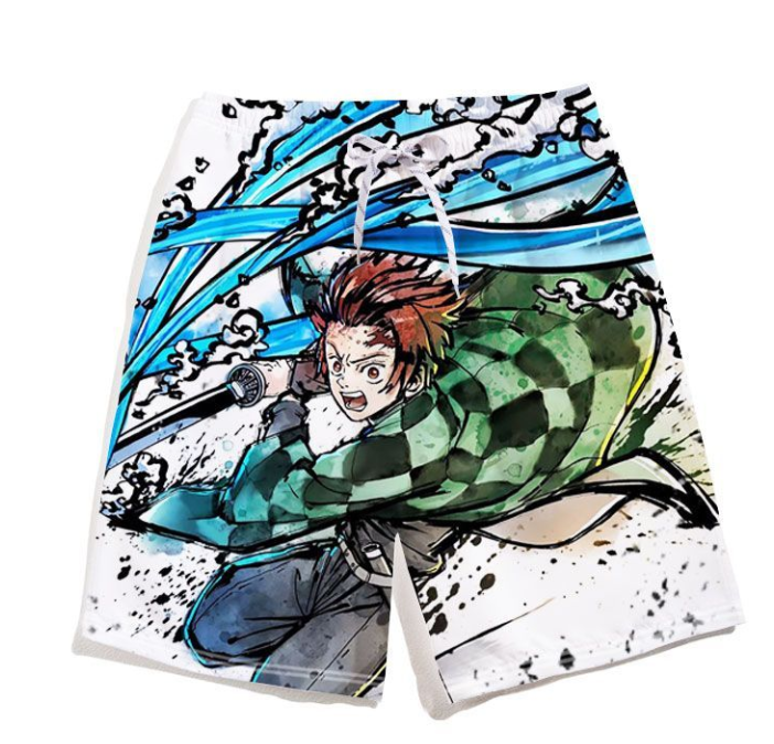 Demon Slayer Shorts for Men an - Anime Merchandise Women avaliação e preço