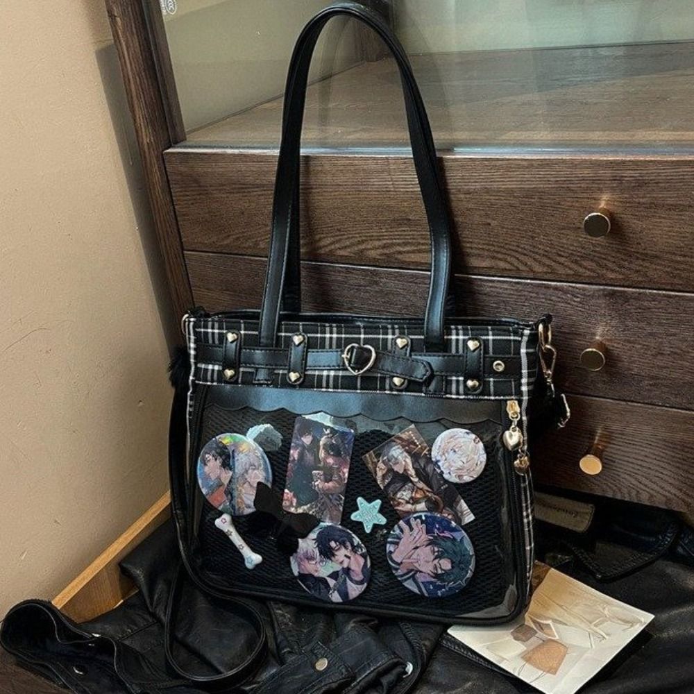 Y2K Cartoon Anime Itabag Latti - Anime Merchandise Women avaliação e preço
