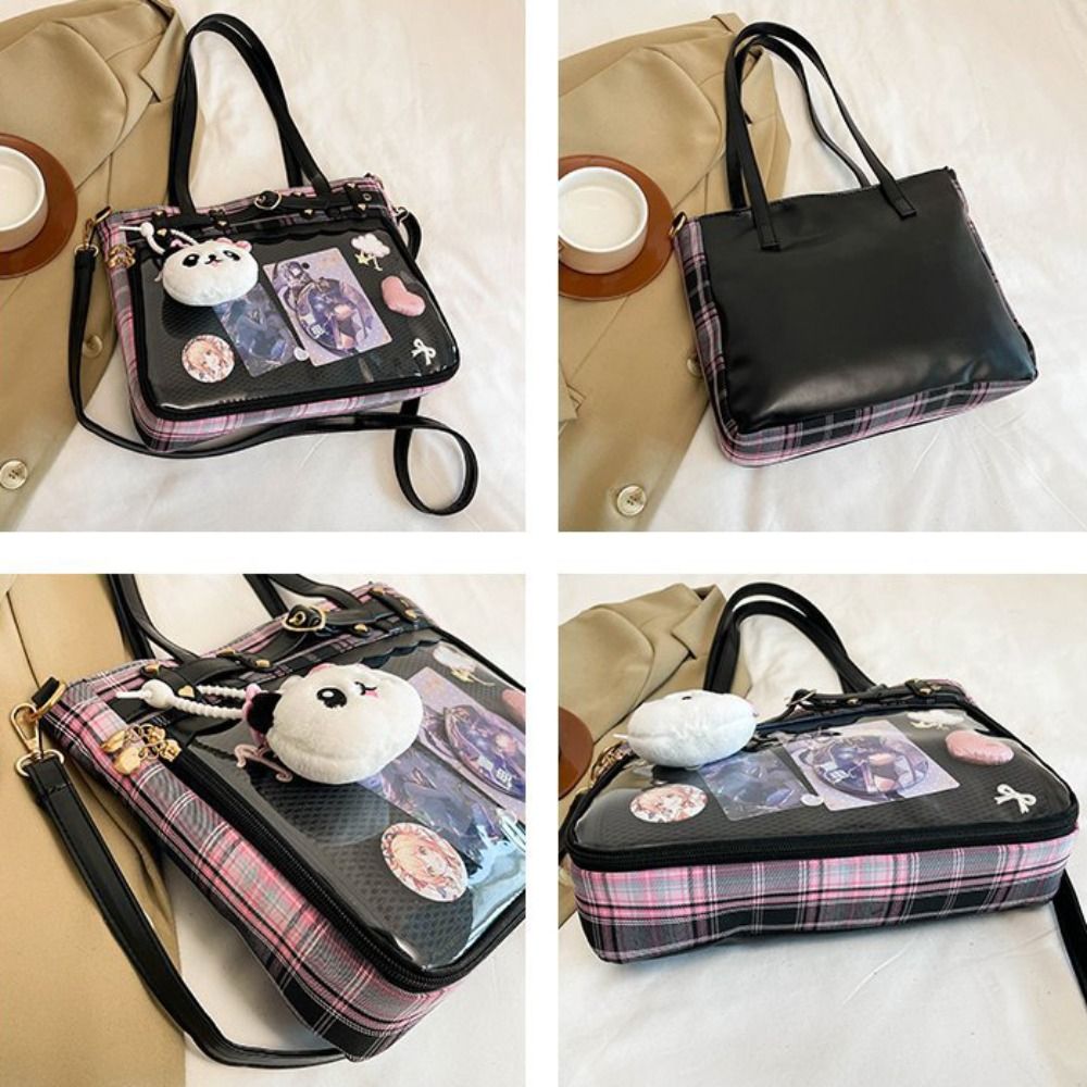 Y2K Cartoon Anime Itabag Latti - Anime Merchandise Women avaliação e preço