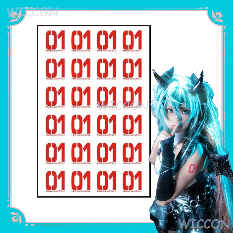 wona/Tattoo Sticker Arm Waterp - Anime Merchandise Women avaliação e preço