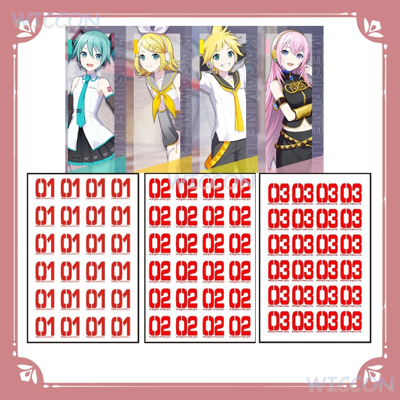 wona/Tattoo Sticker Arm Waterp - Anime Merchandise Women avaliação e preço