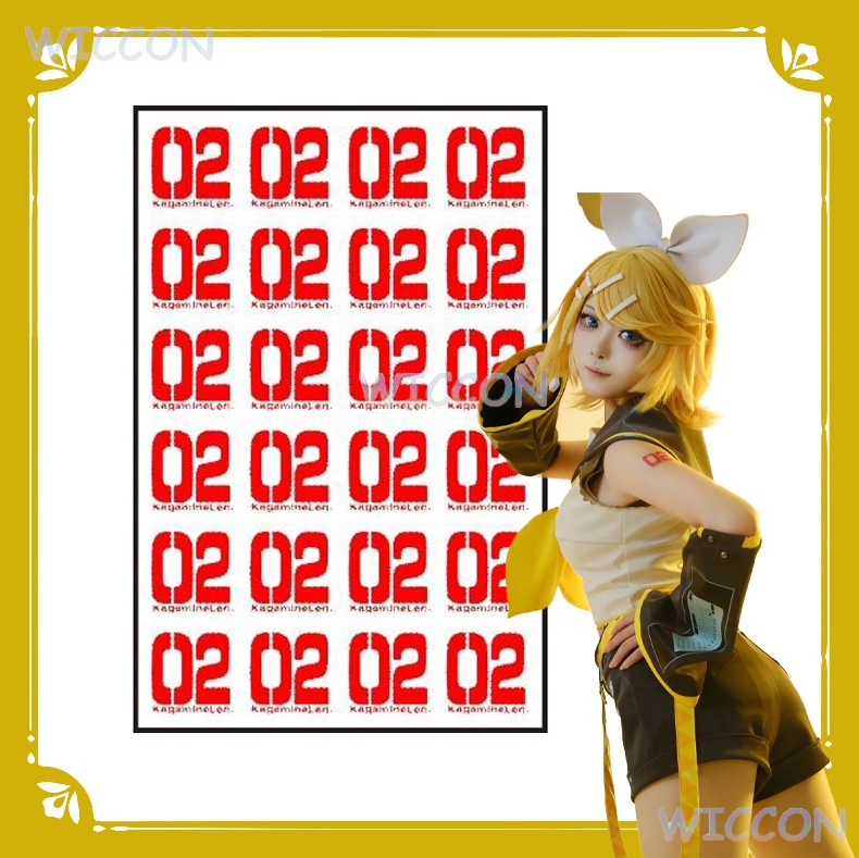wona/Tattoo Sticker Arm Waterp - Anime Merchandise Women avaliação e preço