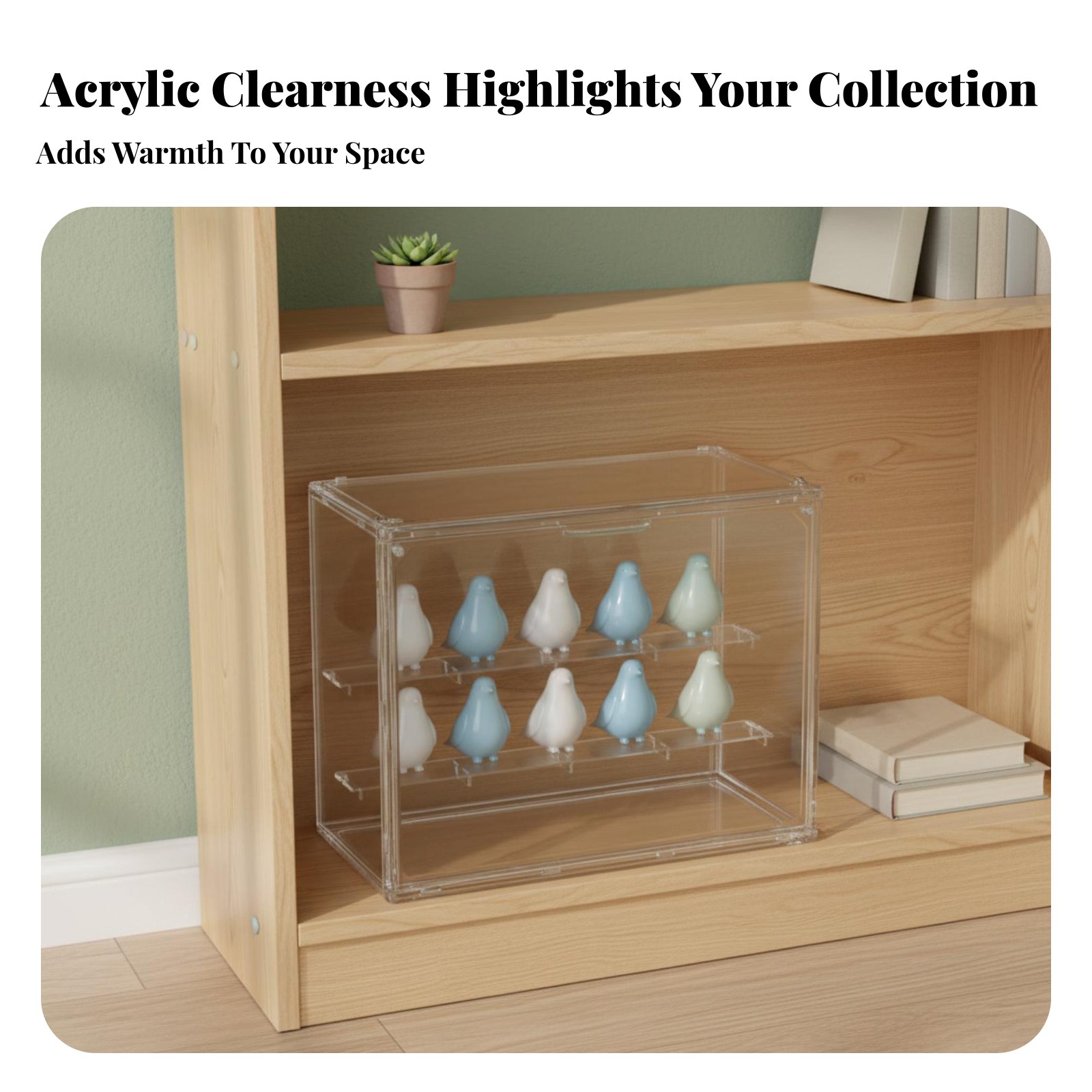 Clear Acrylic Display Case Hig - Figure Display Box avaliação e preço