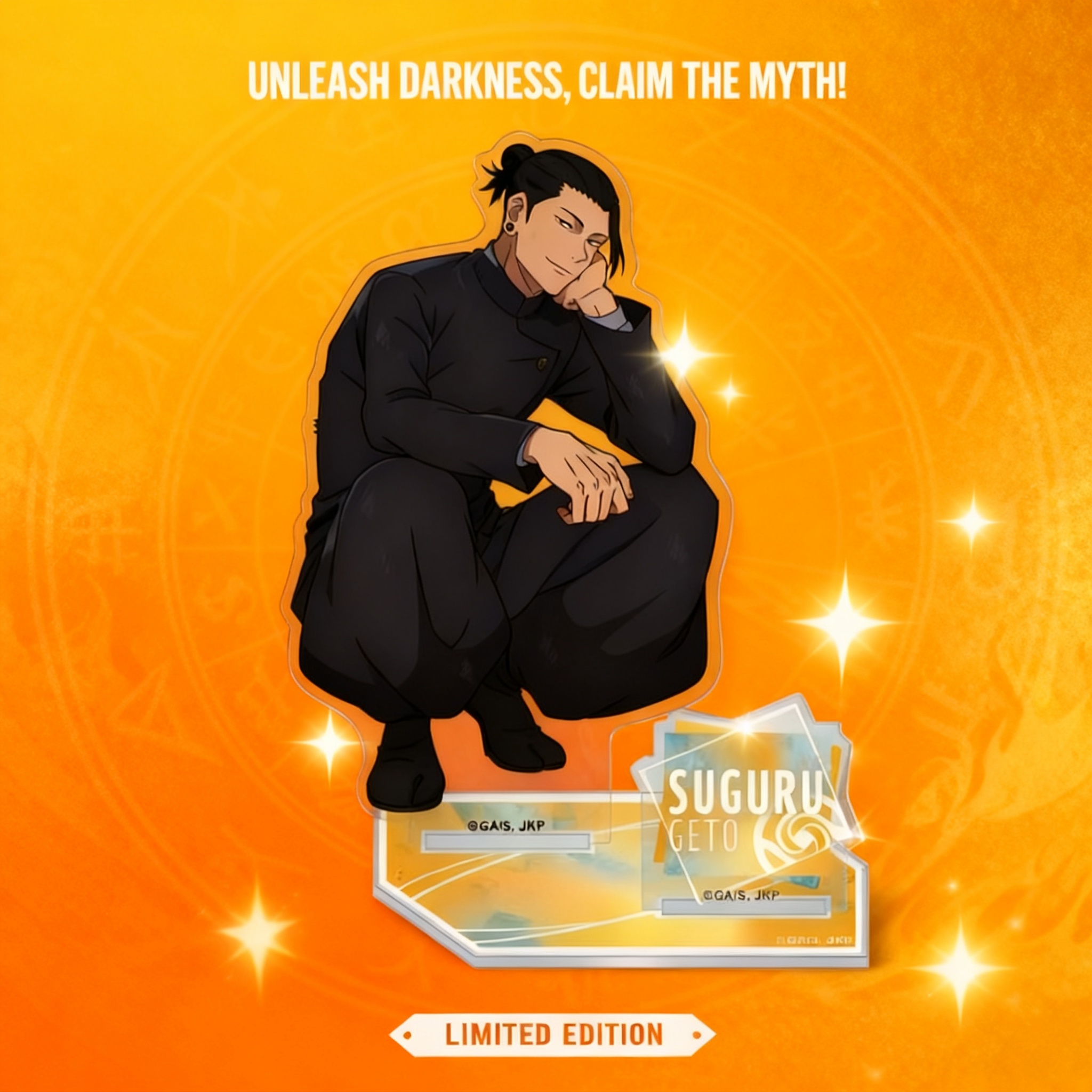 Jujutsu Kaisen Gojo Satoru Get - Anime Convention Merchandise avaliação e preço