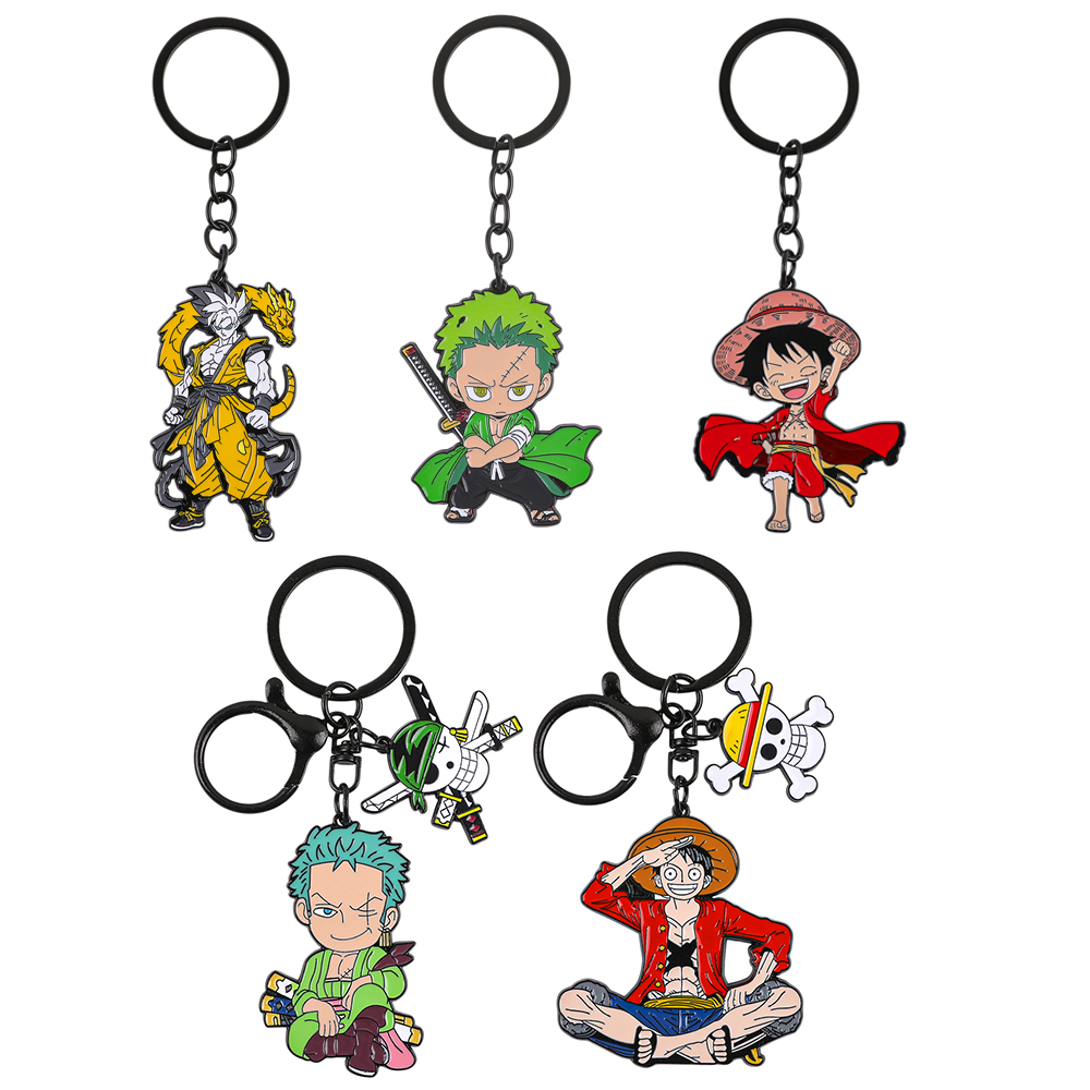 One Piece Anime Keychain Set - - Anime One Piece Merchandise avaliação e preço