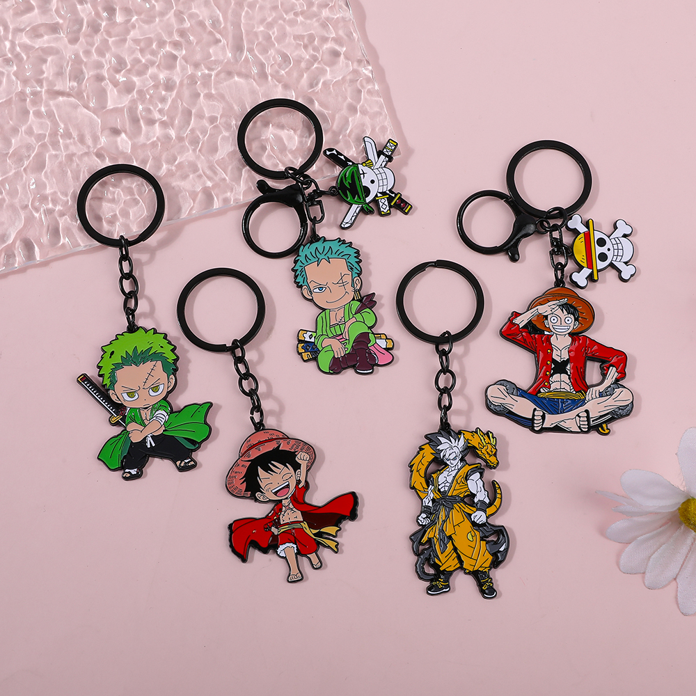 One Piece Anime Keychain Set - - Anime One Piece Merchandise avaliação e preço