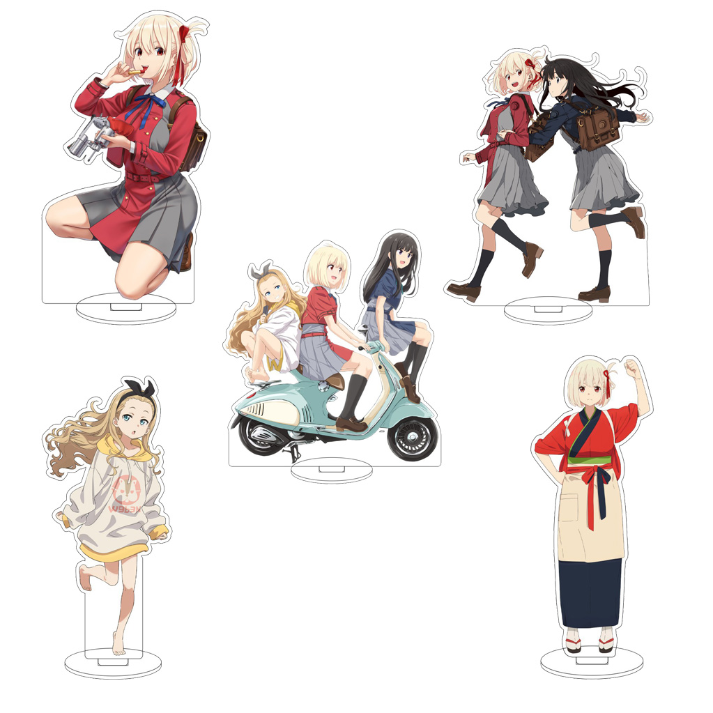 16CM Anime Lycoris Recoil Nish - Given Anime Merchandise avaliação e preço