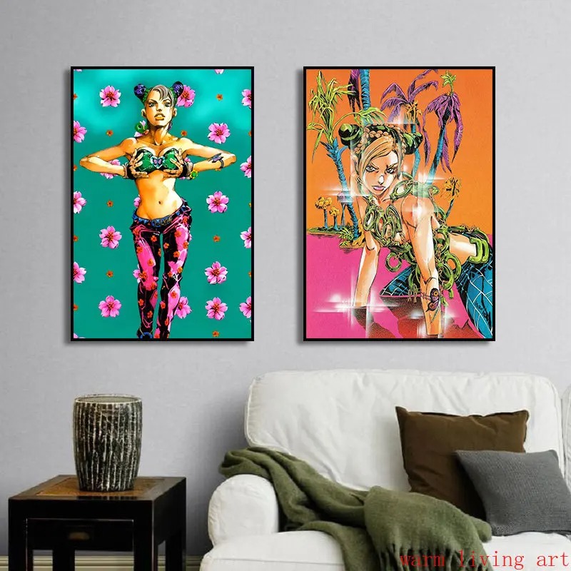 Classic Anime Poster JoJo's Bi - Jojo Anime Merchandise avaliação e preço