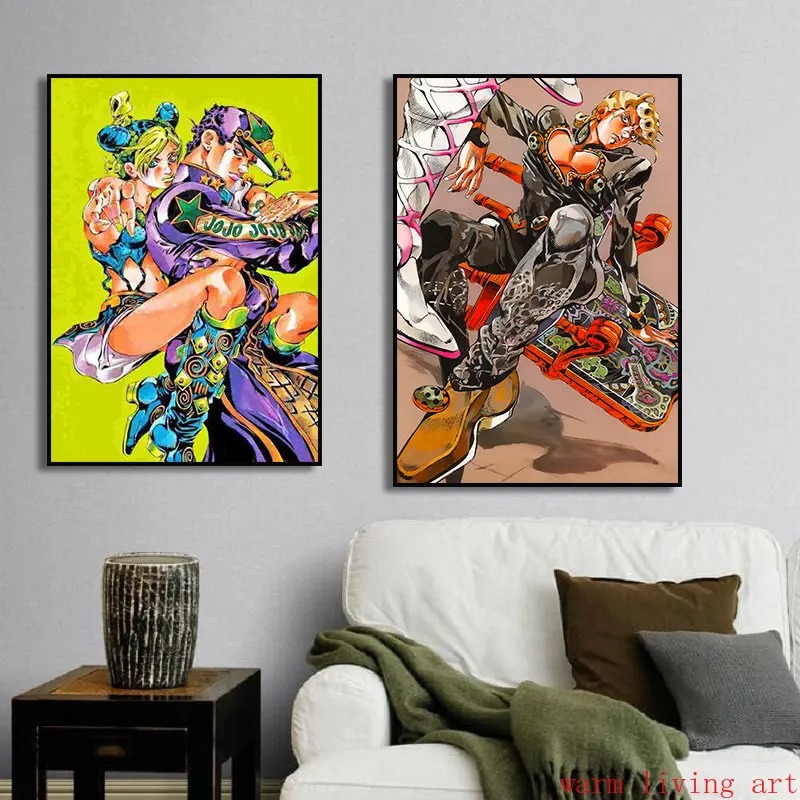 Classic Anime Poster JoJo's Bi - Jojo Anime Merchandise avaliação e preço