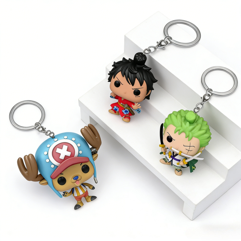 One Piece KeyChain Roronoa Zor - Anime One Piece Merchandise avaliação e preço