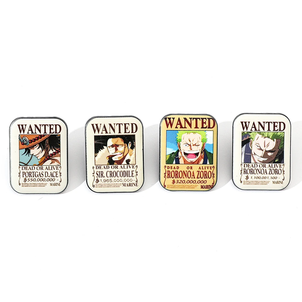 4 Pcs Fashion Cartoon Anime Br - Anime One Piece Merchandise avaliação e preço