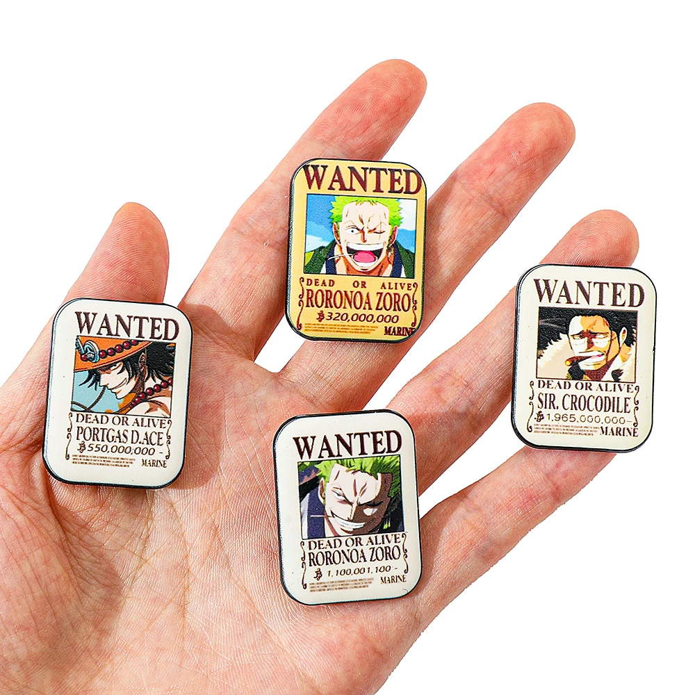 4 Pcs Fashion Cartoon Anime Br - Anime One Piece Merchandise avaliação e preço