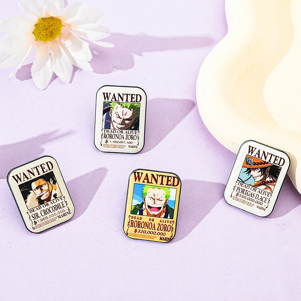 4 Pcs Fashion Cartoon Anime Br - Anime One Piece Merchandise avaliação e preço
