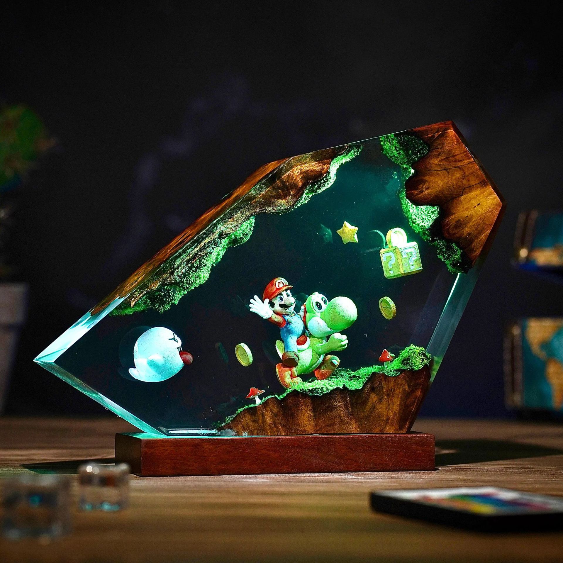 Table Resin Lamp Cartoon Anime - Given Anime Merchandise avaliação e preço