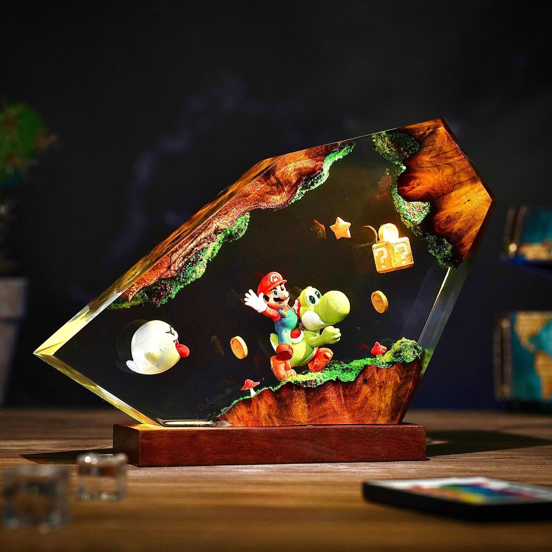 Table Resin Lamp Cartoon Anime - Given Anime Merchandise avaliação e preço