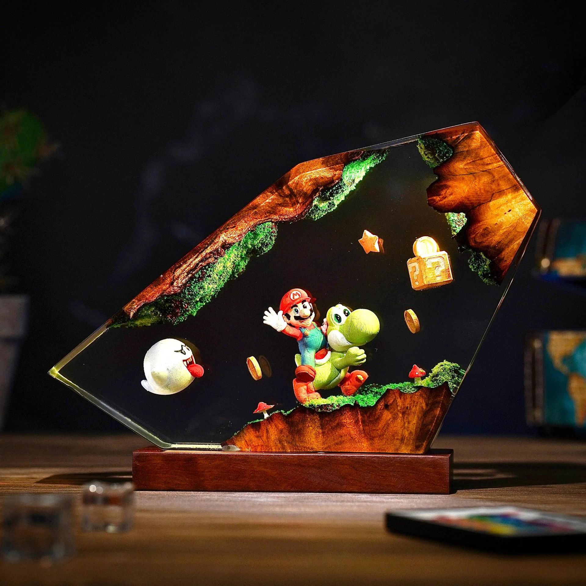 Table Resin Lamp Cartoon Anime - Given Anime Merchandise avaliação e preço