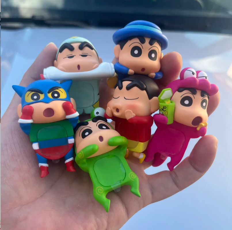 6pcs Anime Figure Xiaoxin Scre - Figure Display Box avaliação e preço