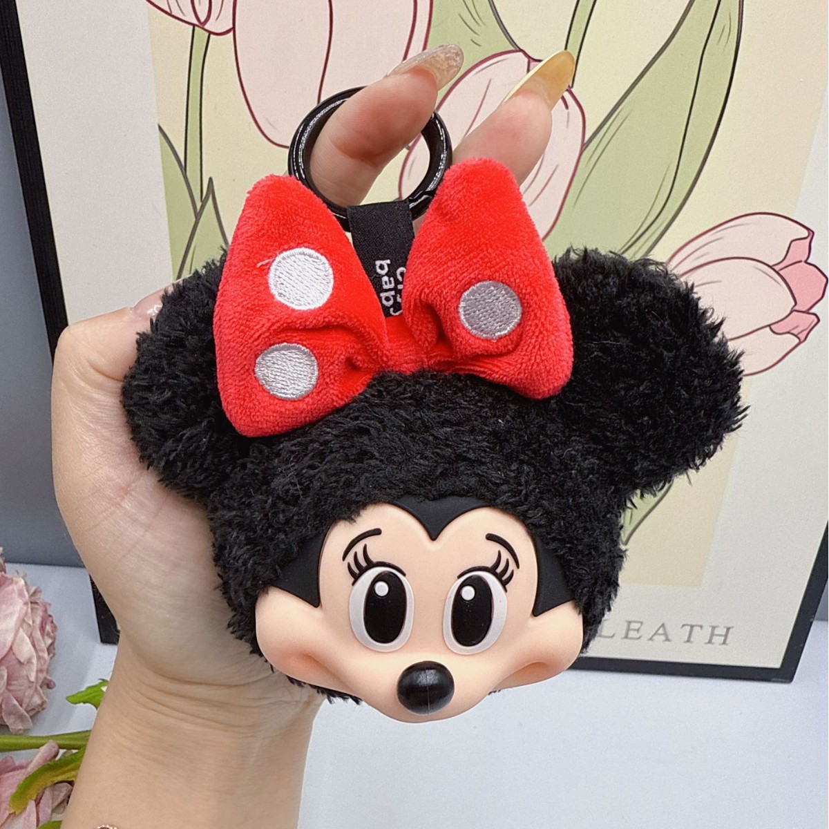 Mickey Minnie Plush Doll Keych - Original Anime Merchandise avaliação e preço