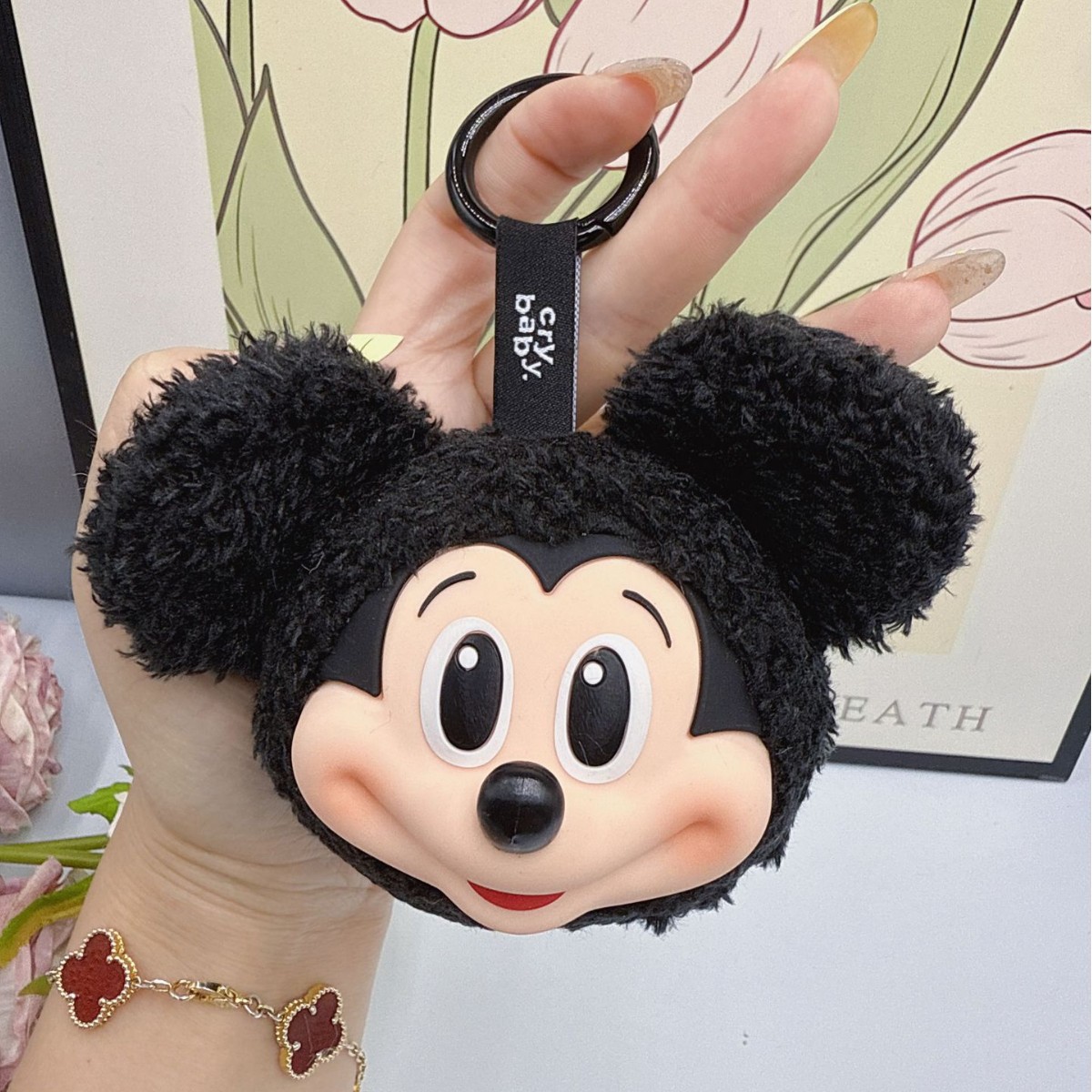 Mickey Minnie Plush Doll Keych - Original Anime Merchandise avaliação e preço