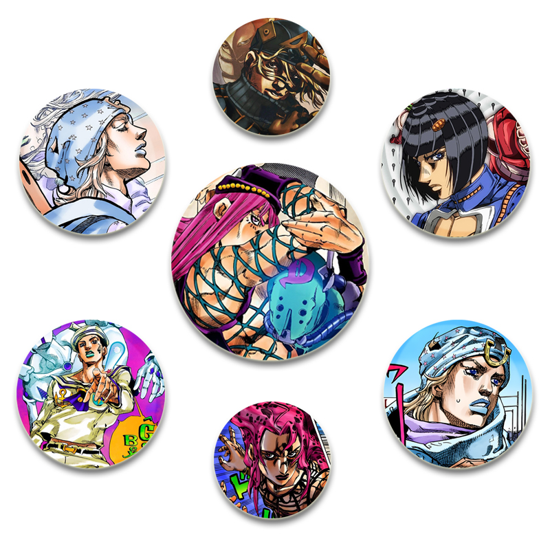 32/44/58mm JoJo Bizarre Advent - Jojo Anime Merchandise avaliação e preço