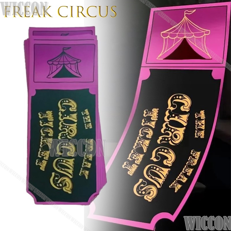 Freak Circus Ticket Card Red G - Original Anime Merchandise avaliação e preço
