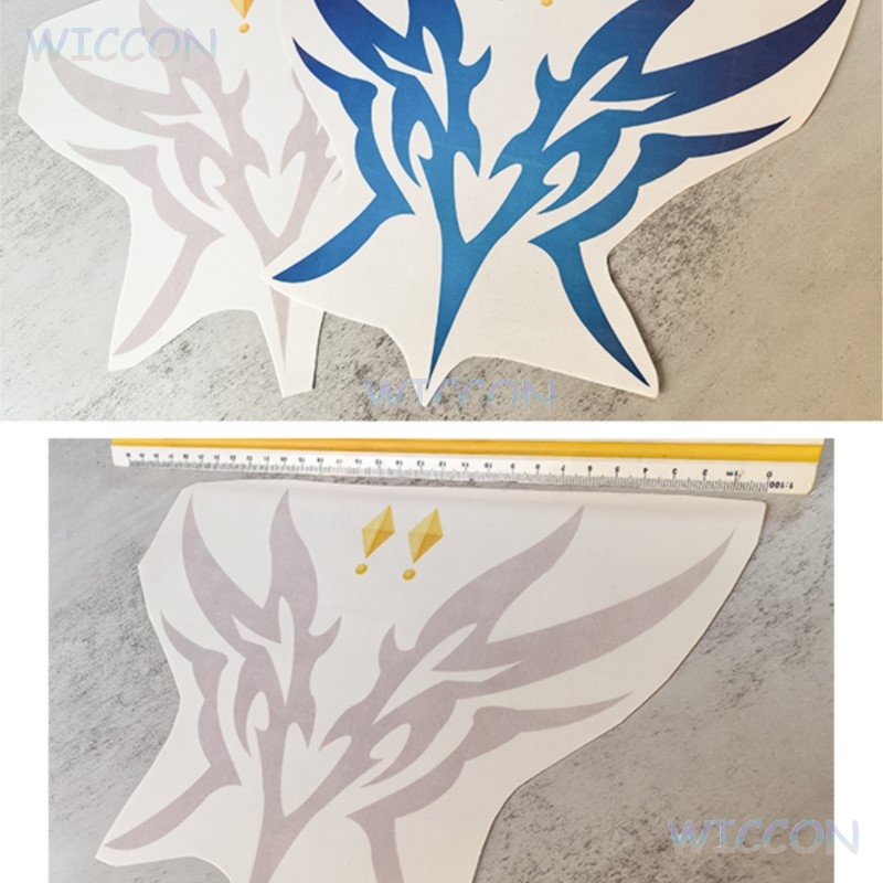 Face Stickers Custom Temporary - Anime Merchandise Women avaliação e preço