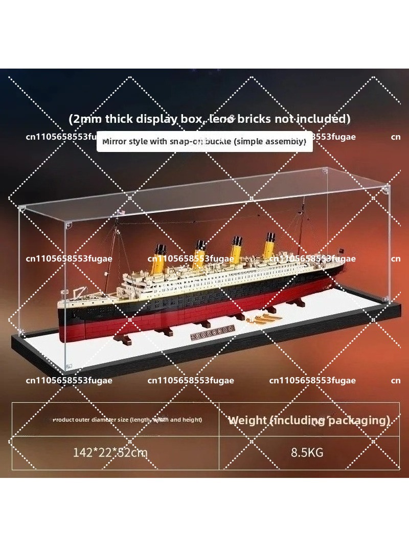 Suitable for 10294 Titanic mod - Figure Display Box avaliação e preço