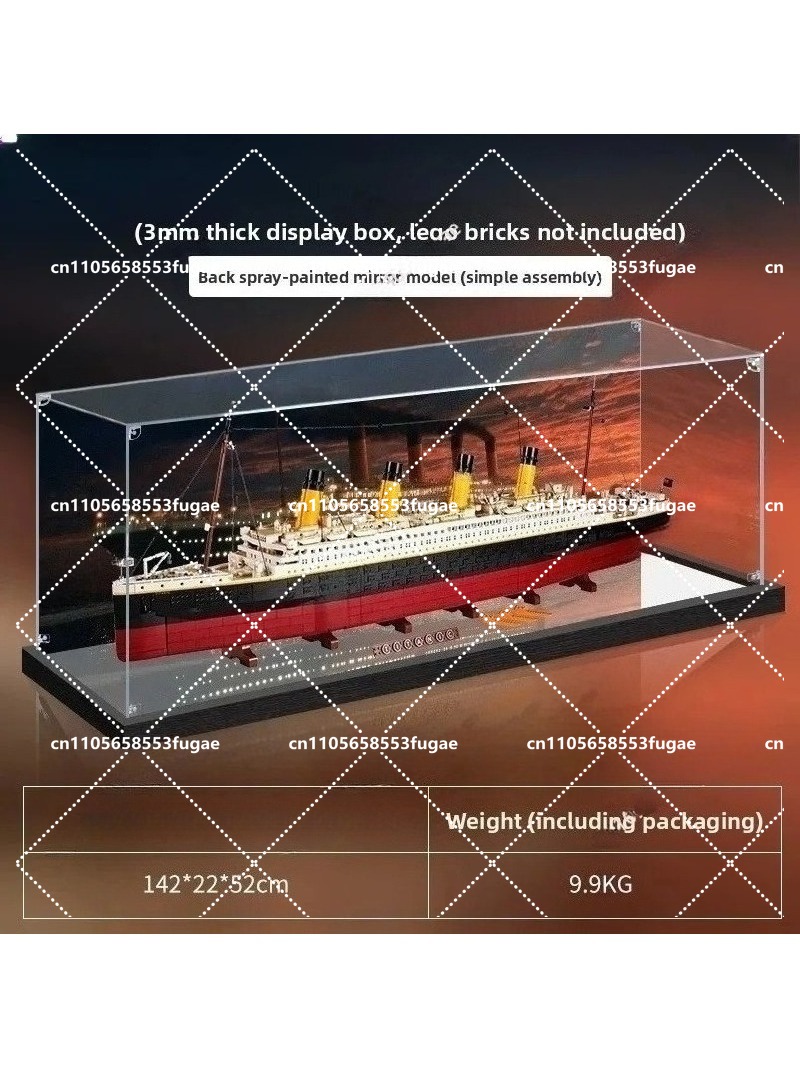 Suitable for 10294 Titanic mod - Figure Display Box avaliação e preço
