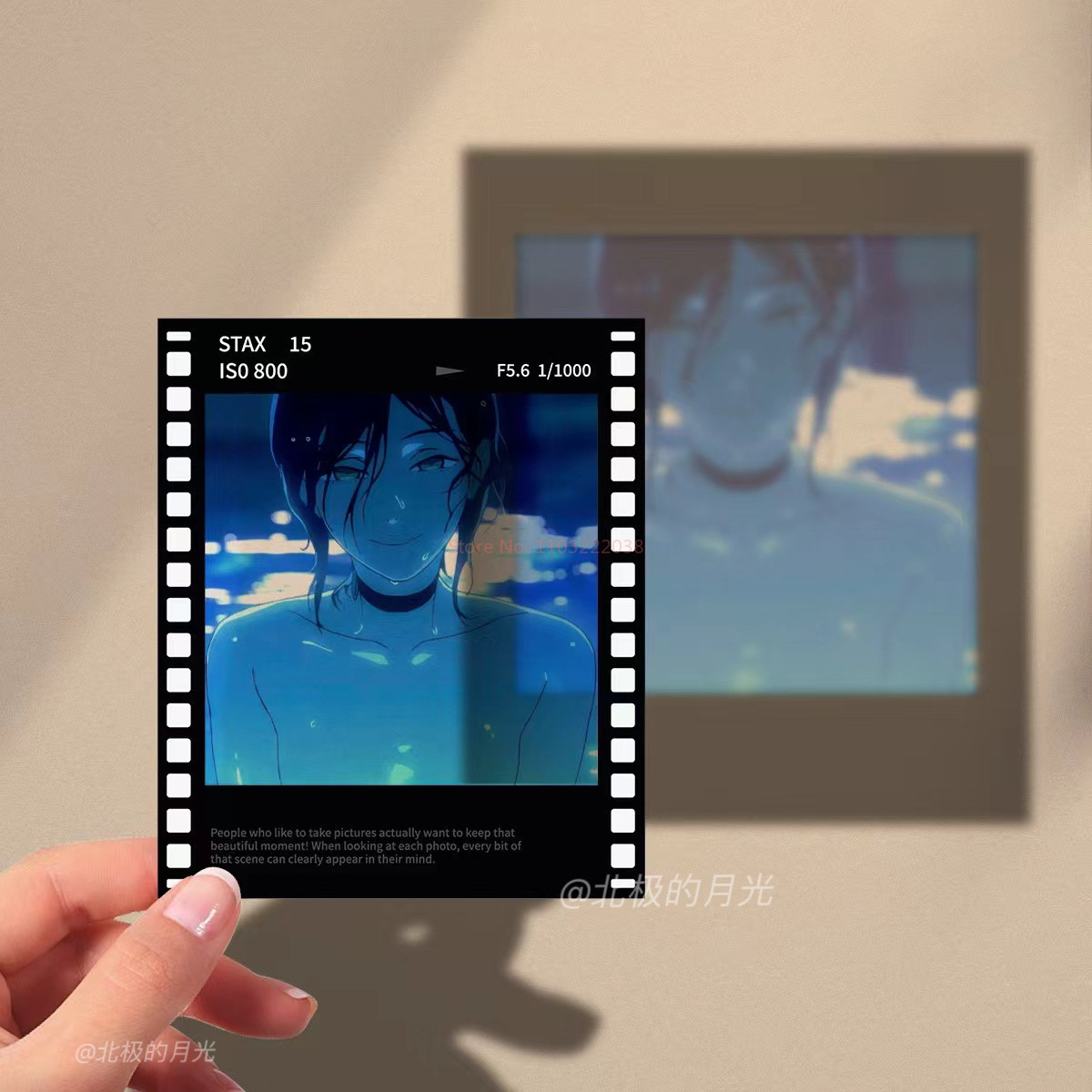Chainsaw Man Reze Arc Polaroid - Original Anime Merchandise avaliação e preço