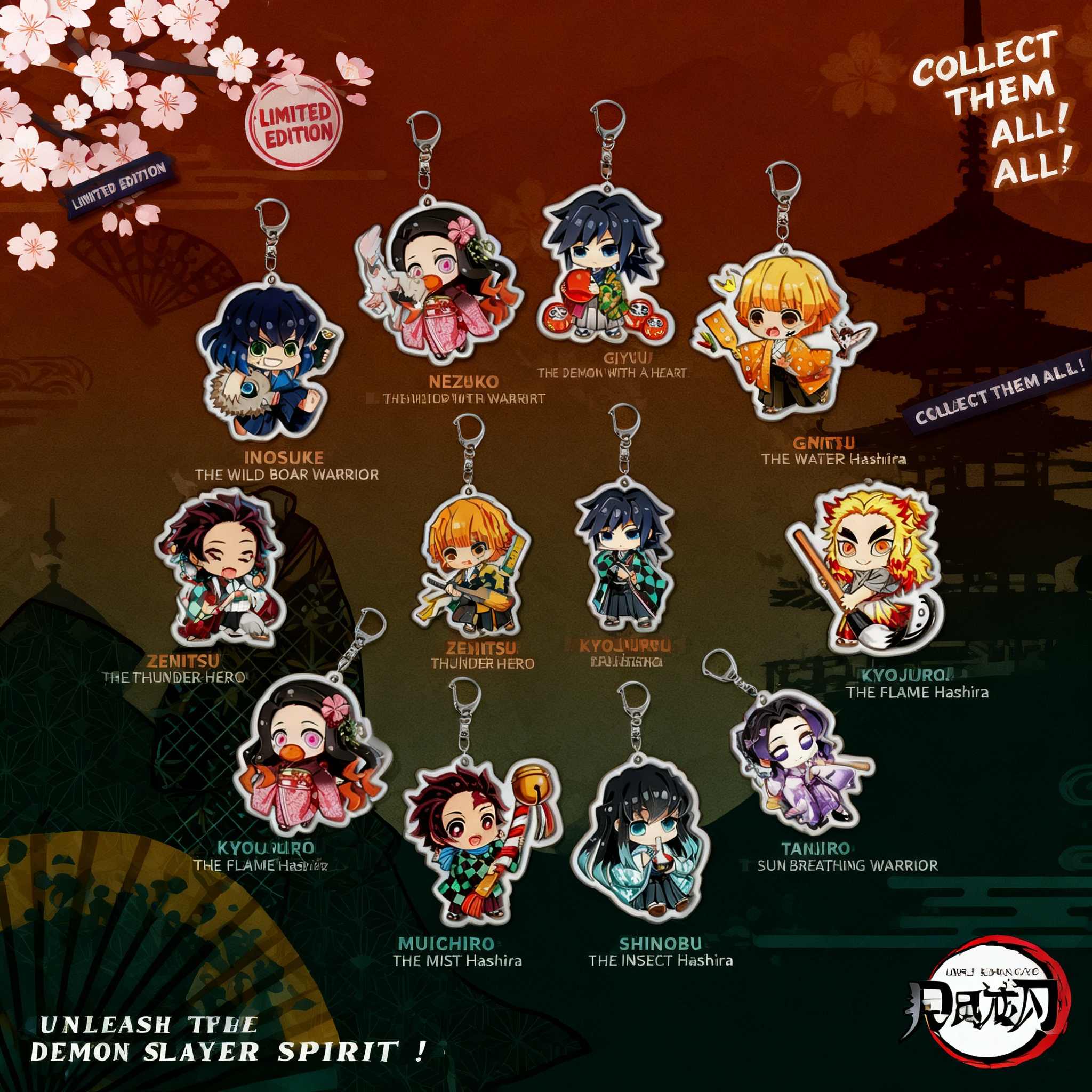Demon Slayer Kimetsu no Yaiba  - Anime Convention Merchandise avaliação e preço