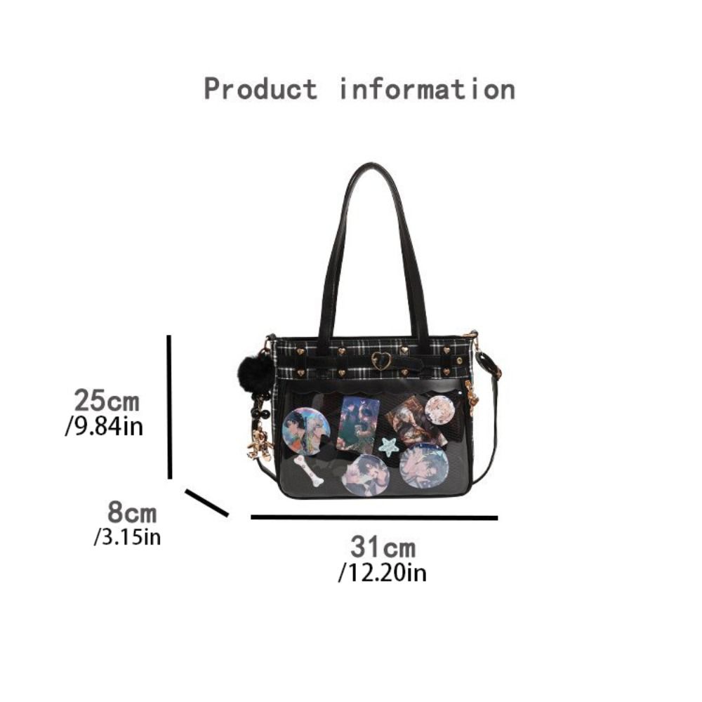 Y2K Cartoon Anime Itabag Latti - Anime Merchandise Women avaliação e preço