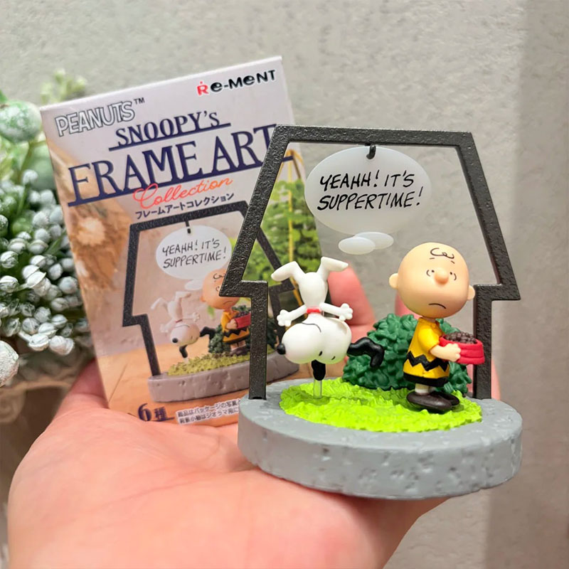 Rement Peanuts Snoopy Frame Ar - Figure Display Box avaliação e preço