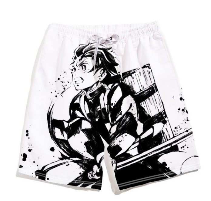 Demon Slayer Shorts for Men an - Anime Merchandise Women avaliação e preço