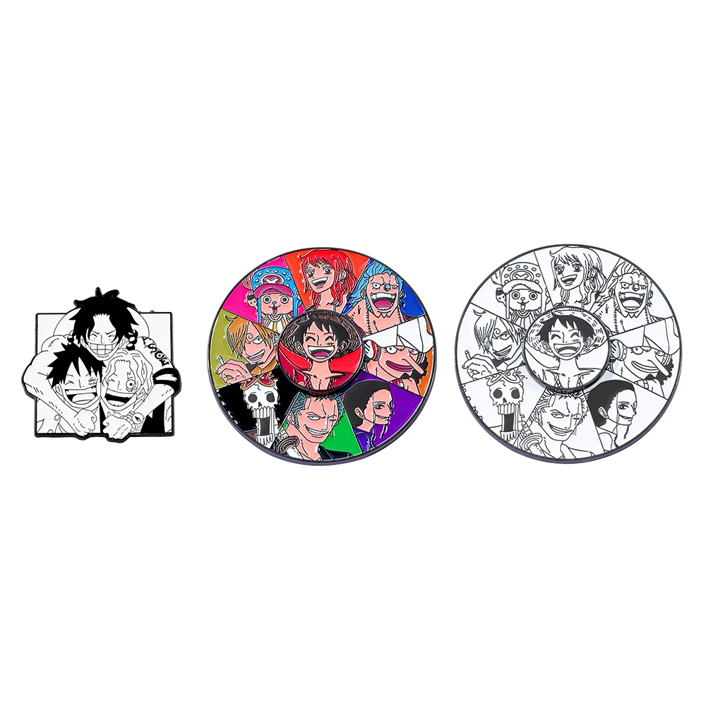 3 Pcs Anime One Piece Brooch L - Anime One Piece Merchandise avaliação e preço