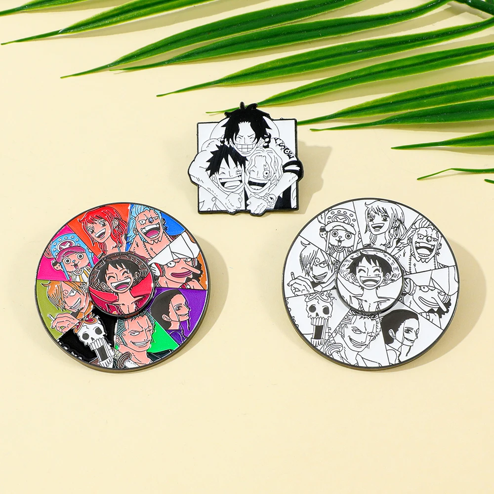 3 Pcs Anime One Piece Brooch L - Anime One Piece Merchandise avaliação e preço